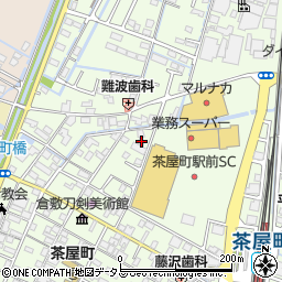 岡山県倉敷市茶屋町217-7周辺の地図