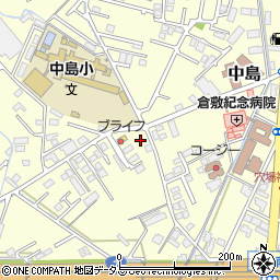 岡山県倉敷市中島893周辺の地図