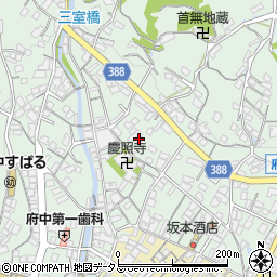 広島県府中市出口町346周辺の地図