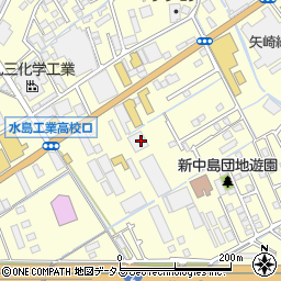 岡山県倉敷市中島1434周辺の地図