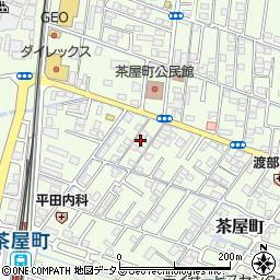 岡山県倉敷市茶屋町397周辺の地図