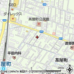 岡山県倉敷市茶屋町398周辺の地図