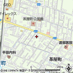 岡山県倉敷市茶屋町400周辺の地図