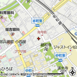 三重県松阪市本町2104周辺の地図