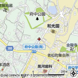 広島県府中市出口町27周辺の地図