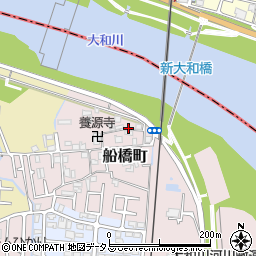 大阪府藤井寺市船橋町7周辺の地図
