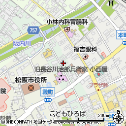三重県松阪市魚町1639周辺の地図