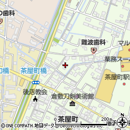 岡山県倉敷市茶屋町86周辺の地図
