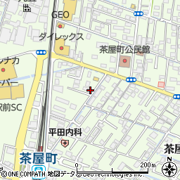 岡山県倉敷市茶屋町390-2周辺の地図