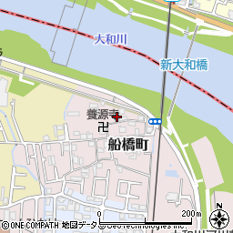 大阪府藤井寺市船橋町7-30周辺の地図