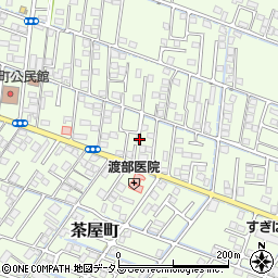 岡山県倉敷市茶屋町1586-11周辺の地図