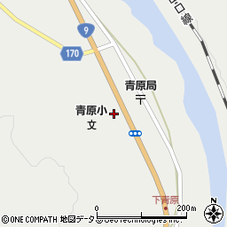 津和野町立青原小学校周辺の地図
