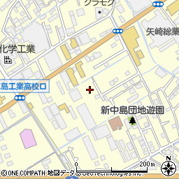 岡山県倉敷市中島1431周辺の地図