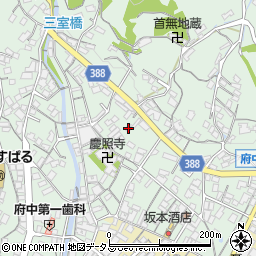 広島県府中市出口町352周辺の地図