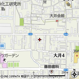 リヴェール藤井寺Ａ棟周辺の地図