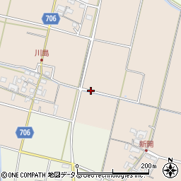 三重県松阪市川島町周辺の地図