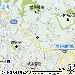 広島県府中市出口町278周辺の地図