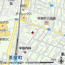 岡山県倉敷市茶屋町390周辺の地図