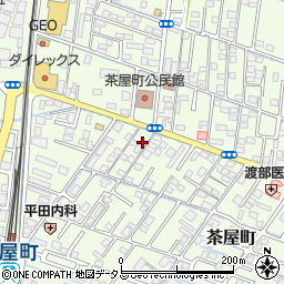 岡山県倉敷市茶屋町398-2周辺の地図