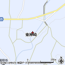 広島県世羅郡世羅町東神崎周辺の地図