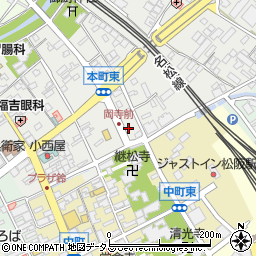 三重県松阪市本町2083周辺の地図