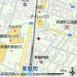 岡山県倉敷市茶屋町384-6周辺の地図