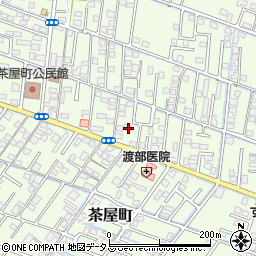 岡山県倉敷市茶屋町1592-3周辺の地図