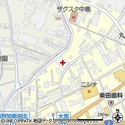 岡山県倉敷市中島1259周辺の地図