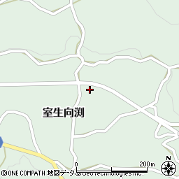 奈良県宇陀市室生向渕3429周辺の地図
