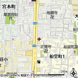ＨｏｎｄａＣａｒｓ大阪南北花田店周辺の地図