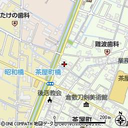 岡山県倉敷市茶屋町67周辺の地図