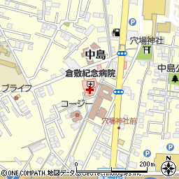 岡山県倉敷市中島856周辺の地図