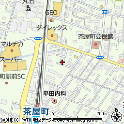 岡山県倉敷市茶屋町390-5周辺の地図