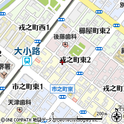 リパーク堺市熊野町東２丁駐車場周辺の地図