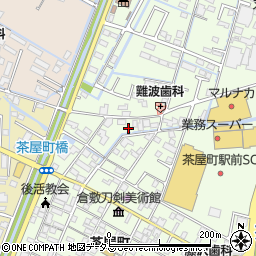 岡山県倉敷市茶屋町81周辺の地図