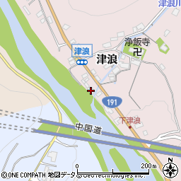 株式会社広島クミアイ燃料津浪営業所周辺の地図