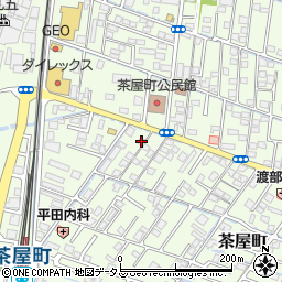 岡山県倉敷市茶屋町396-1周辺の地図