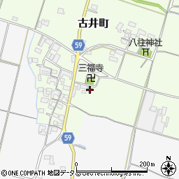 三重県松阪市古井町18-4周辺の地図