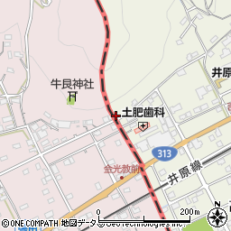 岡山県井原市高屋町1141-4周辺の地図