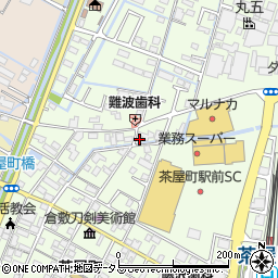 岡山県倉敷市茶屋町221-10周辺の地図