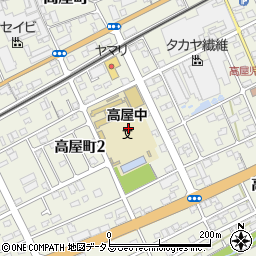 岡山県井原市高屋町2丁目9周辺の地図