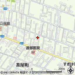 岡山県倉敷市茶屋町1585-8周辺の地図