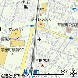 岡山県倉敷市茶屋町384-1周辺の地図