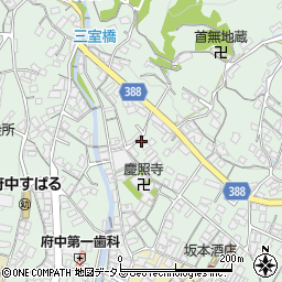 広島県府中市出口町350周辺の地図