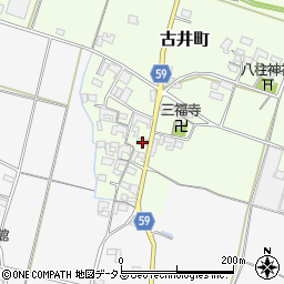 三重県松阪市古井町459周辺の地図