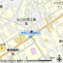 岡山県倉敷市中島1387周辺の地図