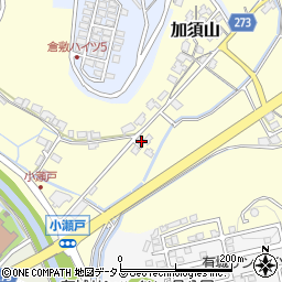 岡山県倉敷市加須山871周辺の地図