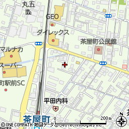 岡山県倉敷市茶屋町392-4周辺の地図