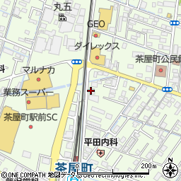 華寿司周辺の地図