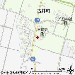 三重県松阪市古井町17周辺の地図